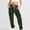 Army Green, variant on WXLWZYWL 2024 Sweatpants for Women Trendy Plaid Gradient Printed High Waist Wide Leg Pants Work Casual Loose Fit Pocket Lounge Joggers