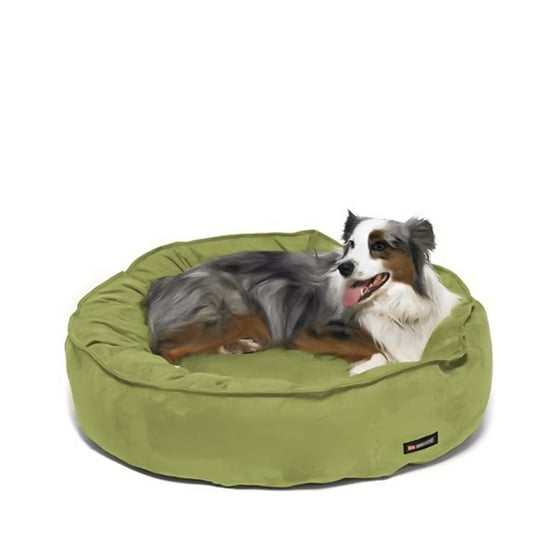 Nest Bed Large Coffee Suede