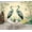 Color 2, variant on Wallpaper Red Crowned Cranes Under Rising Sun Traditional Peel and Stick Wall Murals 69"H x 96"W Removable PVC Wall Paper Self-Adhesive Wall Paintings Art Decor for Bedroom Living Room