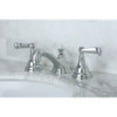 thumbnail image 2 of Kingston Brass Royale Two Handle 8" to 16" Widespread Lavatory Faucet with Brass Pop-up, 2 of 5