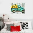 thumbnail image 5 of EastSmooth  Lemon Wall Art Lemon Fruit Word Pictures Canvas Print Modern Kitchen Artwork for Wall Farmhouse Living Room Office Decoration 16x12in, 5 of 6