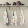 thumbnail image 5 of Dreamtimes Tie Dye Kitchen Dish Towel 4 Pack, Soft Absorbent Dishcloths Reusable Hand Towel Washable Tea Towels for Home Kitchen Bar Table Decor, 28 x 18 Inch, 5 of 7