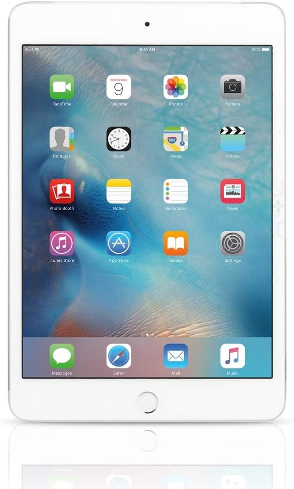 Restored 2015 Apple iPad mini Wi Fi+Cellular 64 GB Silver (4th Generation) (Refurbished)