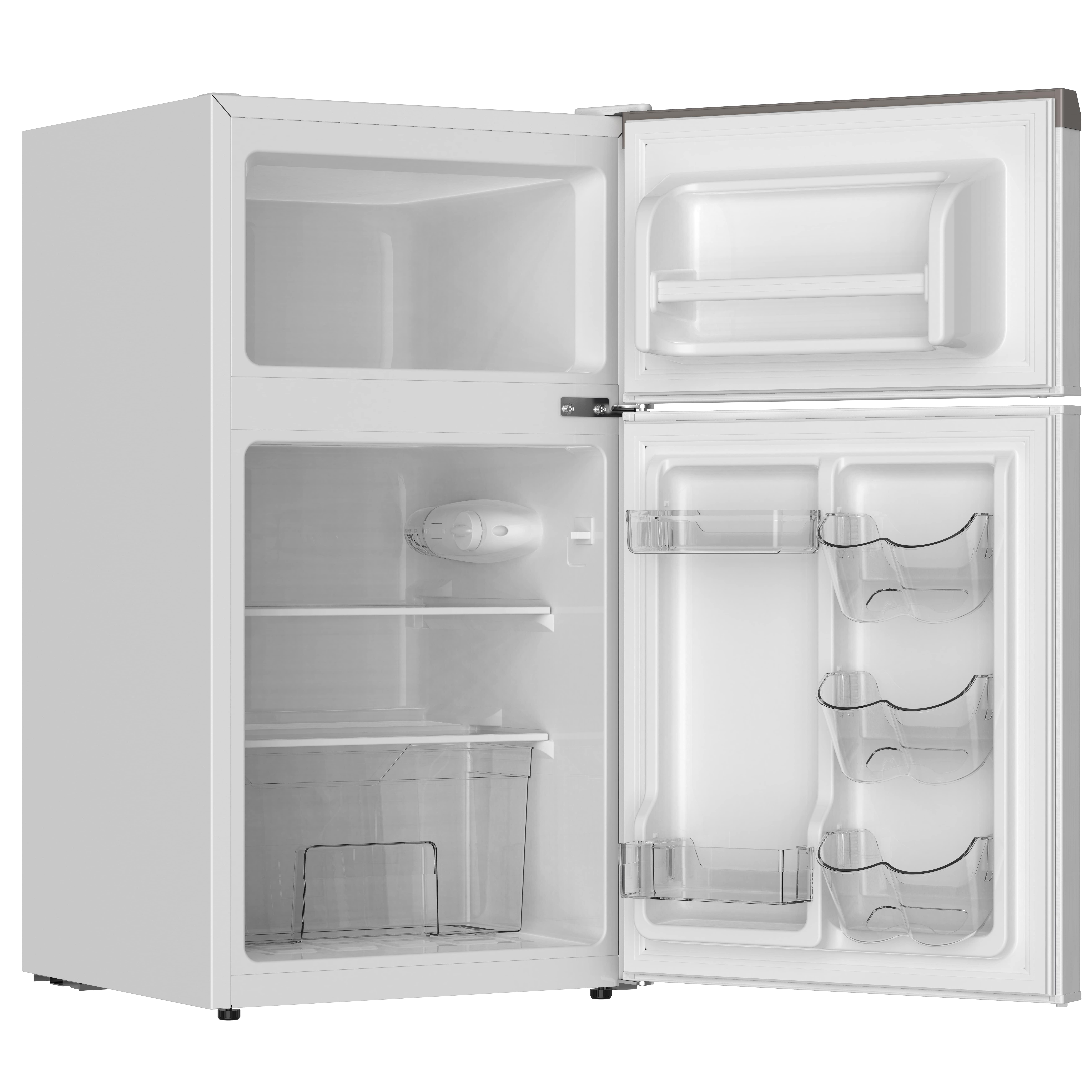 Frigidaire 3.1 Cu. ft. Top Mount Refrigerator, Compact Refrigerator with Freezer, White