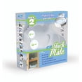 thumbnail image 1 of Camco Plate Holder 43601 Stack-A-Plate; With Non-Slip Backing for Storage in Cabinets; Bright White; Plastic; With English Language Packaging, 1 of 11