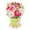 D, variant on Mother's Day Pop Up 3D Card (Flower Bouquet) for Graduation, Administrative Professionals Day, Nurses Day, Spring, Any Occasion - A