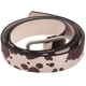 thumbnail image 1 of Cinturón ajustable con estampado de vaca para mujer, estilo western., 1 of 7