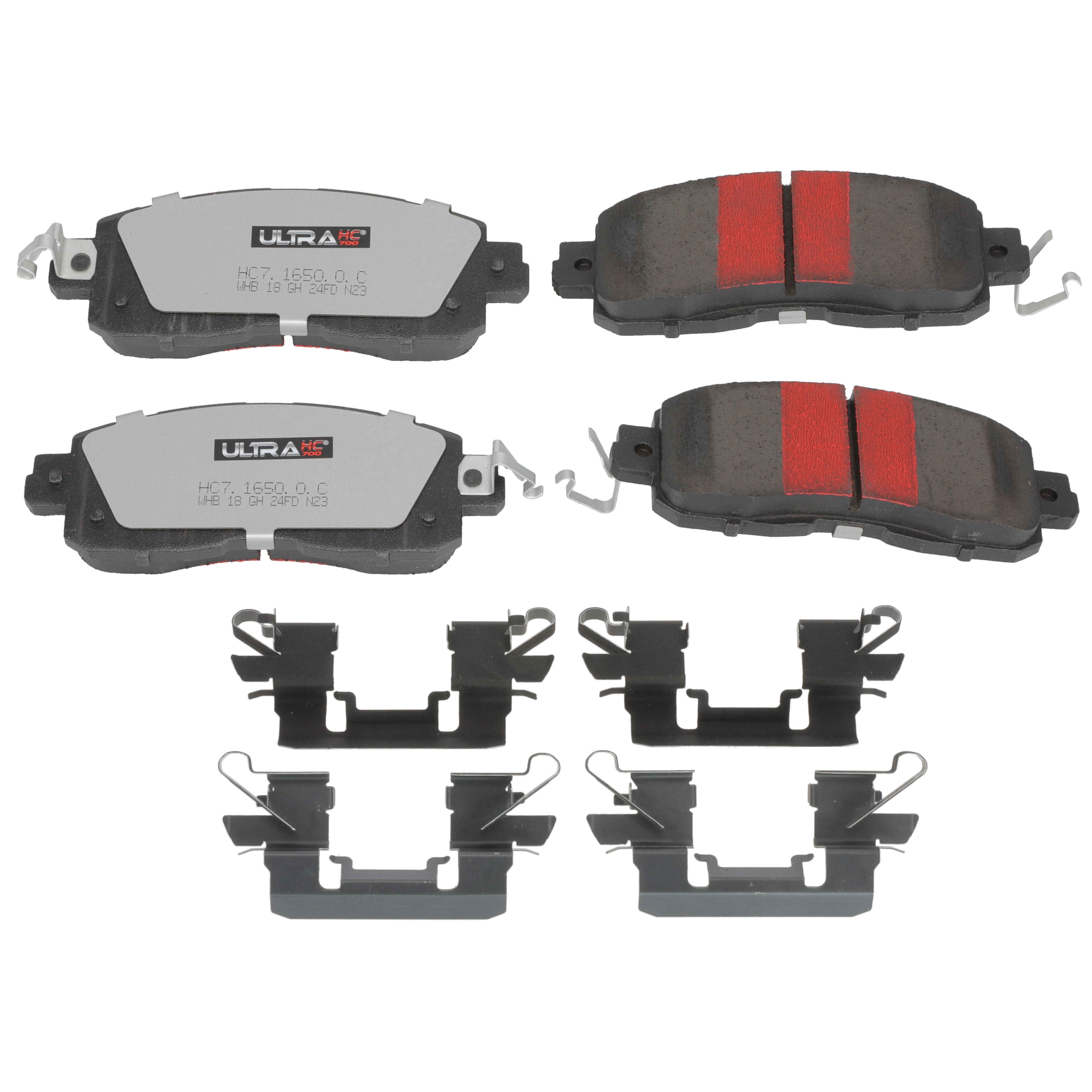 UltraHC 700 Brake Pad Set, Front HC7.1650.0.C, Nissan Altima 2023-2013