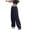 !BU2, variant on Womens Parachute Pants Y2K Wide Leg Cargo Sweatpants Drawstring Waist Jogger Pants with Pockets Loose Cargo Pants Multi Pocket Waist Nose Buckle Slim Straight Woven Casual Pants Black L