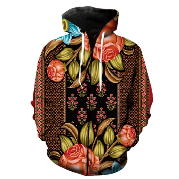 Sudadera con capucha y cremallera para hombre, estilo persa, unisex, gran oferta 2024, estilo hip hop informal para adolescentes, manga larga, moderna y divertida para primavera