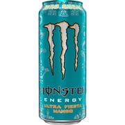 Monster Energy Ultra Fiesta Mango Energy Drink, Zero Sugar, 16 Oz Cans