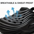 thumbnail image 5 of CHICVOMEY Mules for Men Lightweight Non Slip on Quick Dry Closed Toe Breathable Water Shoes Driving Beach Outdoor Sports Summer, 5 of 7