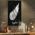 thumbnail image 1 of Design Art - Eggplant cutting scheme chalk, 1 of 4