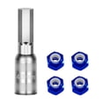 thumbnail image 2 of 4 piezas 1/30 Tuercas de rueda Herramientas de actualización de tuercas de rueda, Alta resistencia Alto rendimiento azul, 2 of 7