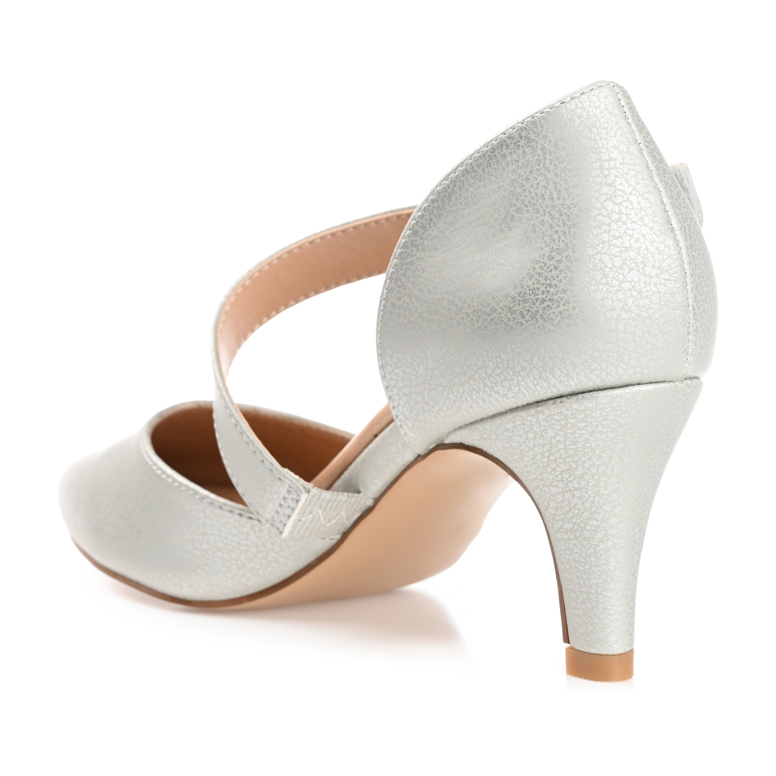 Journee Womens Tillis Pointed Toe Mid Heel Pumps, Widths Available