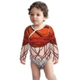thumbnail image 2 of Xecao Basketball Shot Print Baby unisex-baby Cotton Long-sleeve Bodysuits-12 Months, 2 of 6