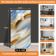 thumbnail image 3 of 20/pc de pegatinas de suelo de mármol de imitación de PVC, pegatinas de pared autoadhesivas, calcomanías de decoración modernas impermeables para baño y sala de estar, 3 of 5