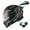 Panther Black + Bluetooth, variant on 1Storm Motorcycle Modular Full Face Flip up Dual Visor Helmet + Spoiler + Motorcycle Bluetooth Headset: HJK316 Glossy White
