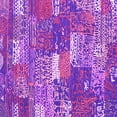 thumbnail image 1 of Ahgly Company Indoor Square Patchwork Pink Transitional Area Rugs, 6' Square, 1 of 4