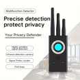 thumbnail image 1 of Estbridge Upgraded Hidden Camera Detector with Wireless Signal Detection - for WiFi  Wireless  RF  GPS Trackers - Portable Spy Camera Finder with USB/Battery Power  LCD Indicator - for Ho, 1 of 7
