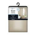thumbnail image 3 of Mainstays Blackout Curtain Panel Pair, Set of 2, Beige, 30"W x 84"L, 3 of 11