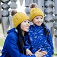 thumbnail image 3 of JAN & JUL Baby Toddler Kids Fall Winter Beanie Hat (M: 2-5 Years, Mustard), 3 of 7