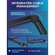 thumbnail image 4 of InnoGear Mic Boom Arm Soporte de micrófono Gestión de cables para Blue Yeti FIFINE AM8 K669B HyperX QuadCast S SoloCast AT2020 Shure SM7B MV7 y otros micrófonos, 4 of 5