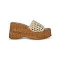 thumbnail image 2 of Madden Girl Womens ZAHARRA Square Toe Wedge Wedge Sandals, 2 of 3