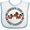 White and Blue, variant on Inktastic Grandpa Loves Me Grandchild Horse Boys or Girls Baby Bib