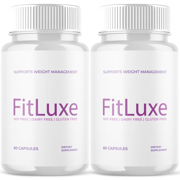 FitLuxe Advanced Formula Pills Supporting Energy and Healthy Lifestyle Fit Luxe 120 Capsules