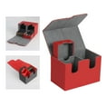 thumbnail image 1 of Langgg Boîte de Rangement pour 160 Jeux de Cartes, Contenant pour Cartes de Collection pour MTG TCG, Rouge, 1 of 9