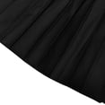 thumbnail image 7 of ClodeEU Women's Satin Cinched Waist Long Sleeve Midi Dress, Loose Fit Pleated Casual Dress Black,Womens Plus M, 7 of 7