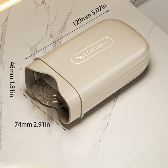 Travel Soap Case Portable Bar Soap Holder for Traveling Leakproof Soap Container with Lid Soap Dishes for Bathroom Shower Gym School Camping Vacation Outdoor, Bathroom Products