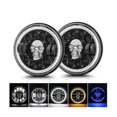 thumbnail image 2 of 1 Pc New 7inch Led Headlights For Wrangler Off-road Vehicle Headlight Conversions 60w Headlights, 2 of 5