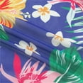 thumbnail image 4 of Wancir Women's Floral 3 Piece Hawaiian Outfits Beach Cardigans Cover Ups Crop Tops Boy Shorts Swimsuit, 4 of 9