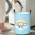 thumbnail image 4 of Large Laundry Basket with Handle, Cinnamoroll Collapsible Laundry Hamper, Dirty Clothes Storage Basket for Living Room, Bathroom, Bedroom, College Dorm, 4 of 7