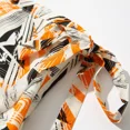 thumbnail image 5 of Falda de cintura estampada de moda Vestido largo de seda Novedad de verano 2022 Falda de seda auténtica de Southern Oil Factory para mujer, 5 of 5