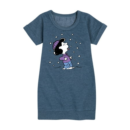 

Peanuts - Lucy Snow - Toddler & Youth Girls Fleece Dress