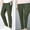 Army Green, variant on uublik Womens Work Pants Business Casual Purple with Pockets Elastic Waist Workout Sport Gym Pants Comfy Lounge Yoga Running Pants