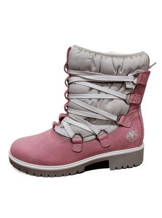 Timberland pink deals winter boots