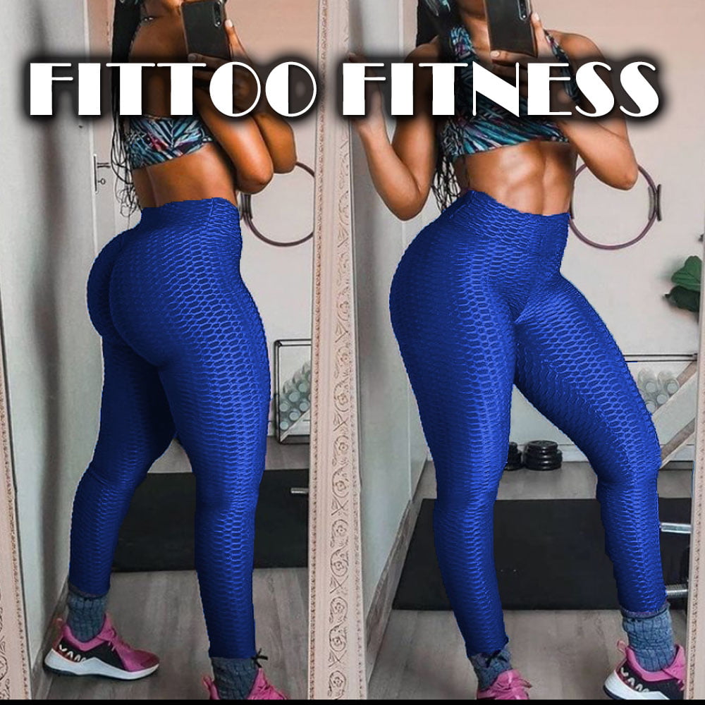 FITTOO Womens Butt Lift Ruched Yoga Pants Sport Pants Workout Leggings Sexy  High Waist Trousers Scrunch Butt Tight Online in Kuwait City , Kuwait