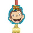 thumbnail image 3 of Curious George Birthday Party Supplies Bundle Pack includes 24 Party Blowouts, 3 of 3