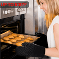 UUGEE Silicone Oven Mitts & Pot Holders, HeatResistant NonSlip Gloves