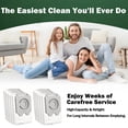 thumbnail image 4 of 10 Pack iRobot Roomba Clean Base 10 Pack Replacement Disposal Bags,  Compatible with I/S/J Series Auto Dirt Disposal, 4 of 7