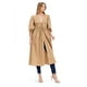 thumbnail image 2 of Blusa larga con abertura Roman Fashion /Juvenil, 6564 (Cafe) cafe G, 2 of 4