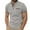 Solid Color, variant on Afdoent Mens Polo Shirts Male Spring Summer Fashion Stand Collar Solid Color Button Chest Pocket Polo Shirt Comfortable Breathable Top Casual Outdoor