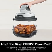 Restored Ninja FN090 Crispi 3-in-1 4QT Portable Cooking System with TempWare Container