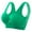 A1-Green, variant on Womens Seamless Wireless Bras Sports Bras for Women High Support Sports Bra Wirefree Yoga Bra With Removable Pads Bras for Women