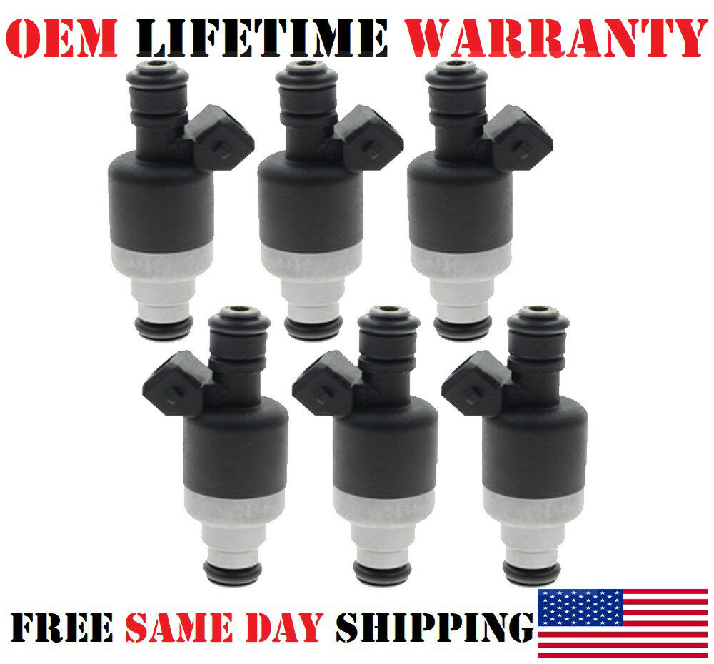 6x OEM Rochester 5235136 Fuel Injectors for 19901993 Chevrolet Lumina