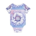 thumbnail image 2 of Daiia Round Snow Merry Christmas Printed Unisex-Baby Short Sleeve Onesies Bodysuits Baby Climbing Clothes Soft and Comfortable Romper with Expandable Shoulder Design-2 Years, 2 of 8